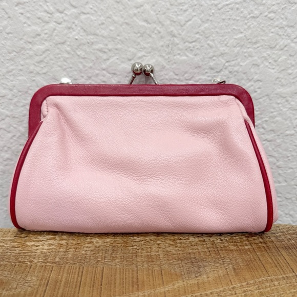 Isabella Fire Floral Leather Clutch Bag Purse - Picture 3 of 4